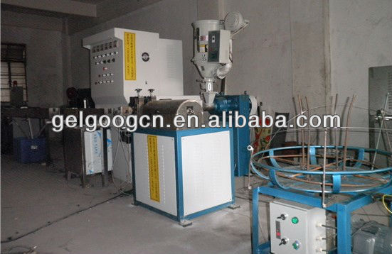 PVC wire coating machine| Hanger PVC coating machine|Cloth hanger making machine