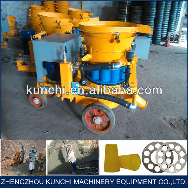 PZ-5 electric drive shotcrete machine with high quality for sale PZ-5 PZ-5 electric drive shotcrete machine with high quality for sale