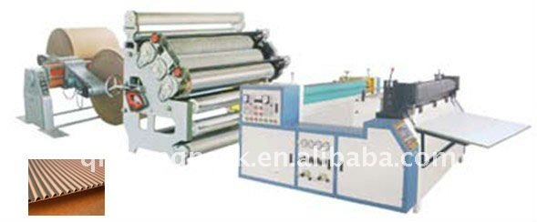 QDWJ Single Face corrugated cardboard production line