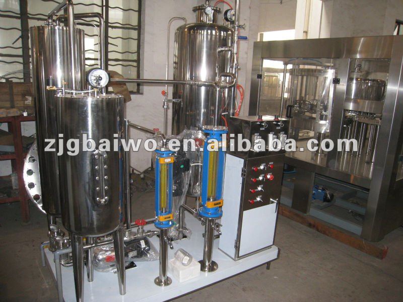 QHS-3000 Automatic drink mixer for carbonated drink processing
