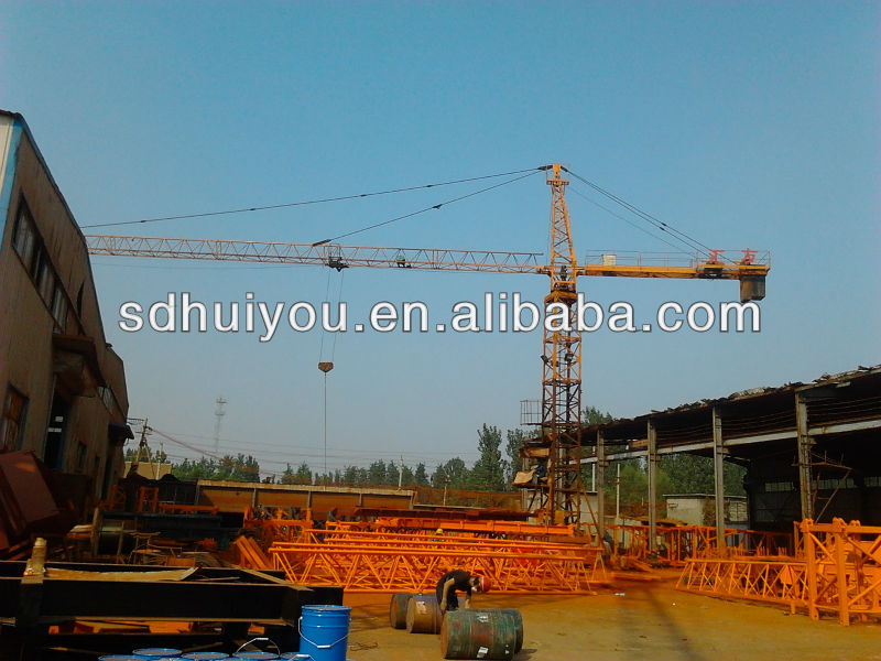 QTZ100(5515),portable hydraulic crane,Crane Tower