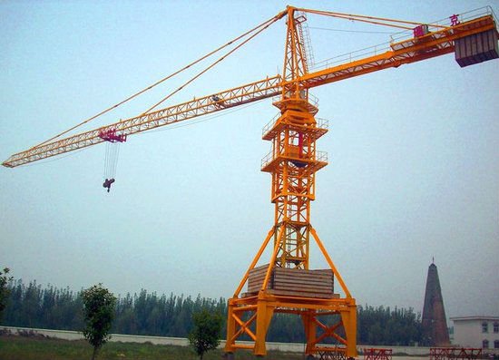 QTZ63 self-climbing tower crane