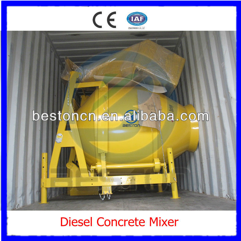 Qualified Diesel Concrete Mixer for Sale in Africa