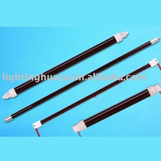 Quartz Halogen Red Coating Infrared Tube 1000W