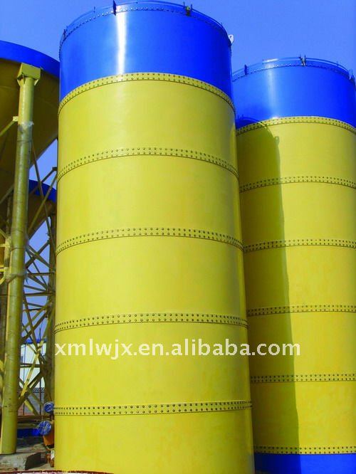 Quick install bolted-type 50T-500T silos for asphalt used asphalt plant