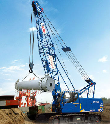 QUY55 55t Crawler Crane/Jib crane