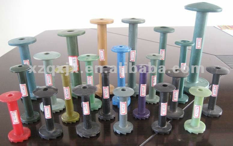 QX bobbins/carriers for low speed braiding machines