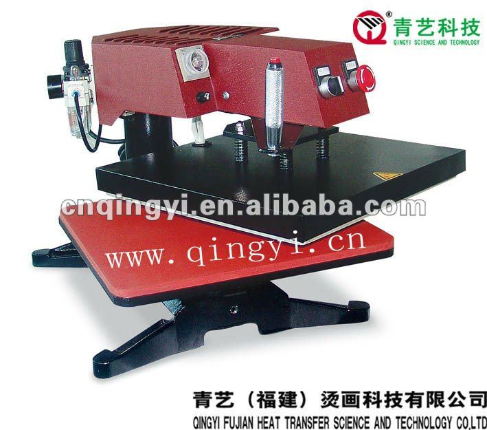 QY-B2 Pneumatic Wobble heat press machine(CE approved)