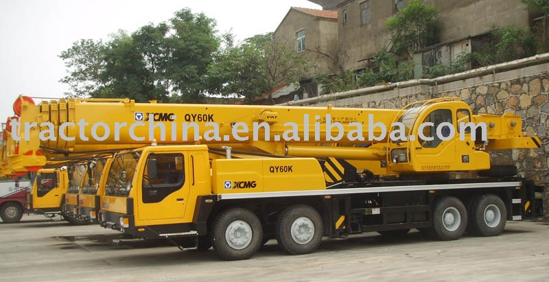 QY60K truck crane payload 60 ton