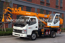 QY6H Truck Crane, 6t light truck crane, Max. Lifting Height 22M