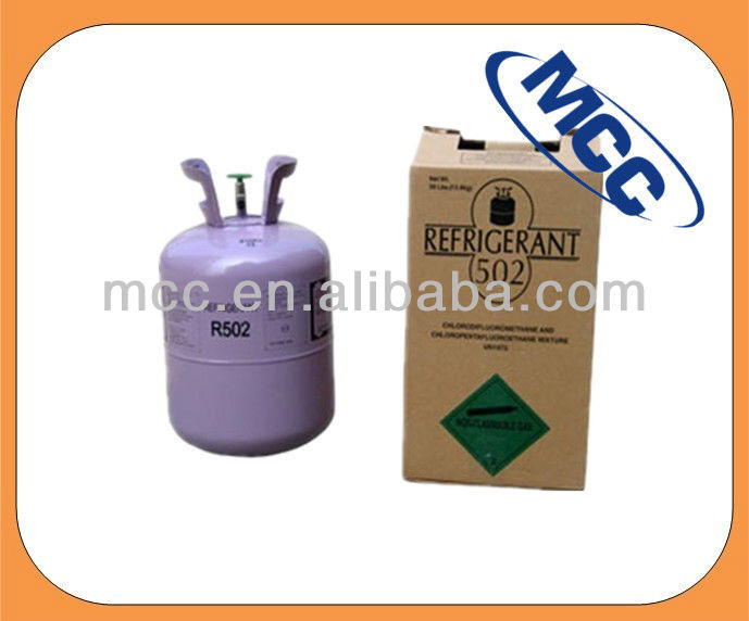 R502 Freon refrigerant gas cylinder for sale