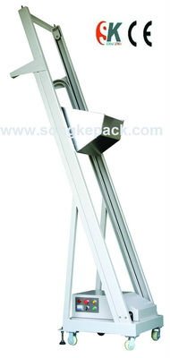 raw product elevators for packaging machine