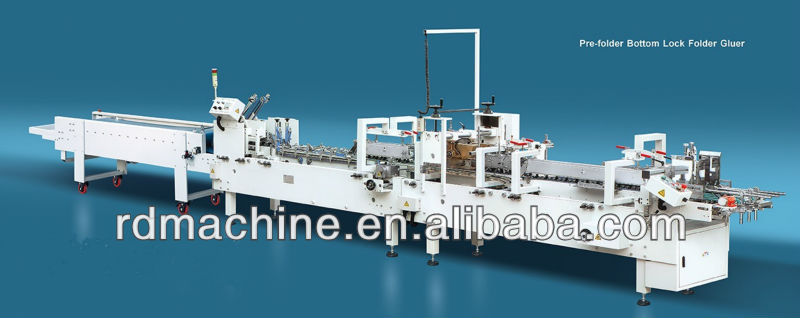 [RD-LB780]Automatic Pre-folder Crash Lock Bottom folder gluer