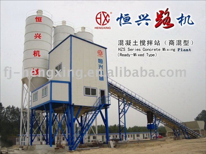 Ready Mixed Concrete Mixing Plant Capacity:90-180cbm/h