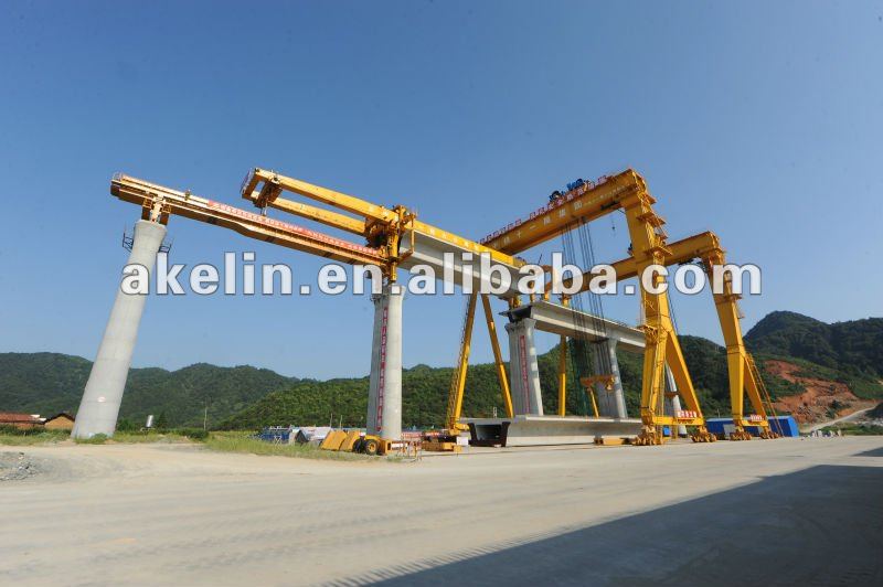 Reasonable design AKL-HT-900 railway girder launcher