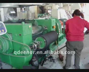 reclaimed rubber sheet making machines from waste tyre to reclaimed rubber sheet