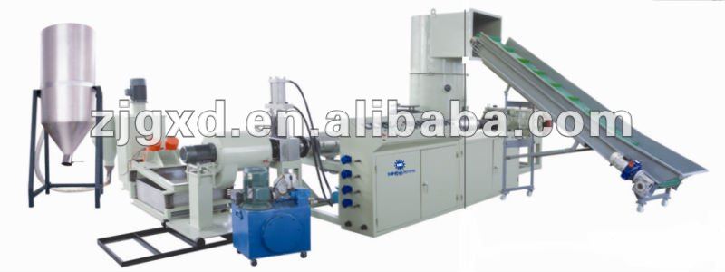 recycled plastic granulation machine