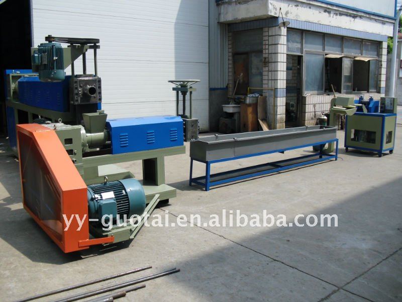 recycling plastic machine/granulating production line