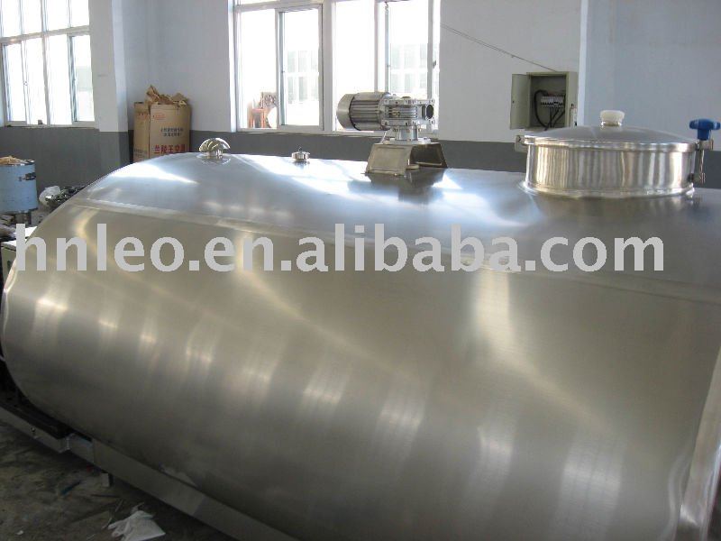 Refrigerated Milk chillling/cooling tank