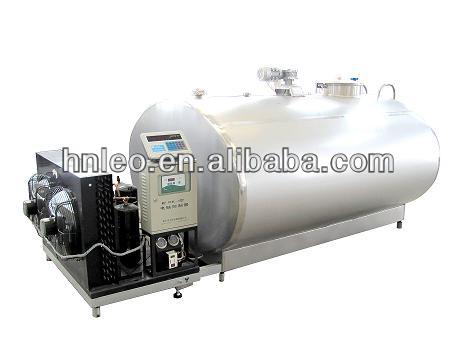 Refrigerated milk storage tank 304 fresh milk receiving fast directly cooling storage insulation cooler tank