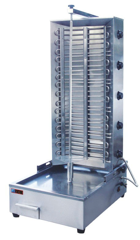 Restaurant Used 5 Temperature Controllers Electric Shawarma for Sale FED-892