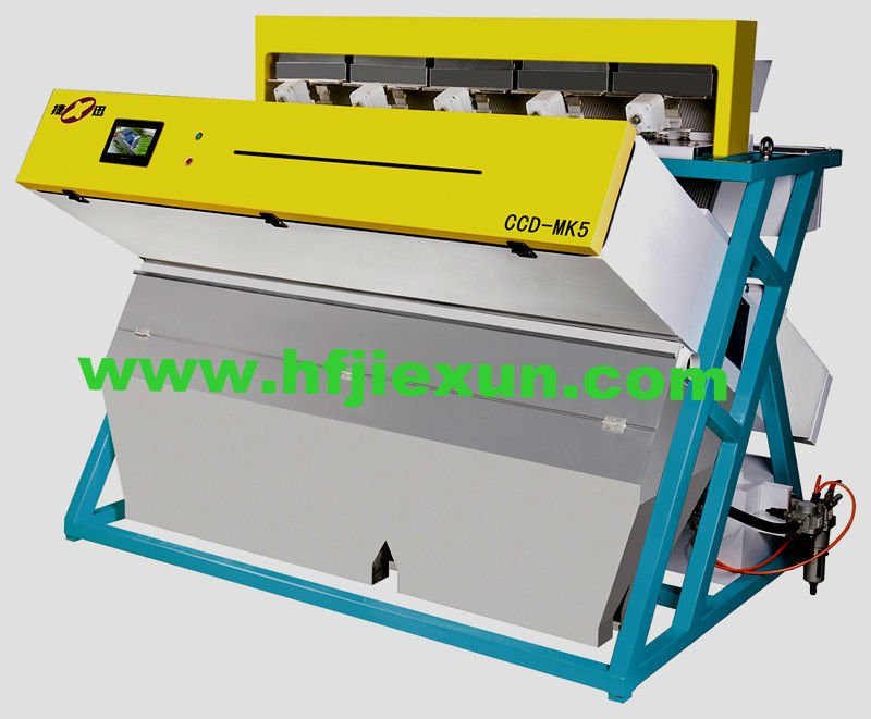 Rice ccd color sorting machine, lower price, good quality and service
