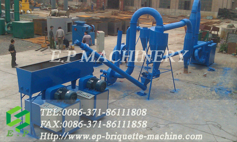 Rice husk briquette making machine/ production line