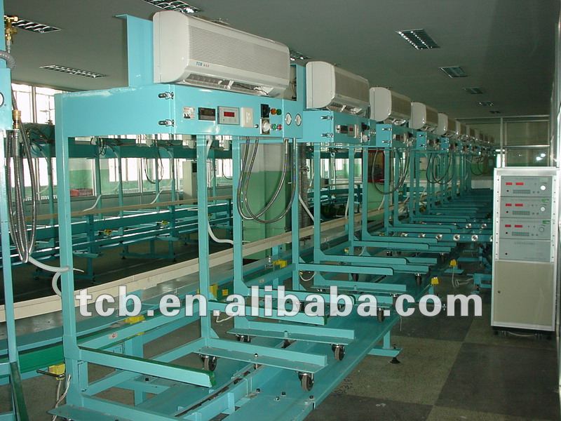 Rich experience in Design and Manufacture aircondition Production line