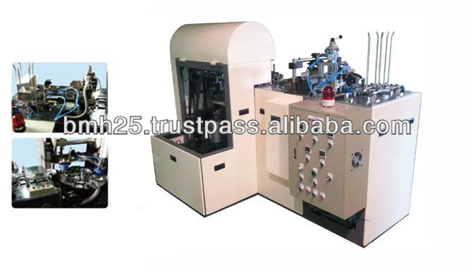 Ripple paper cup forming machine