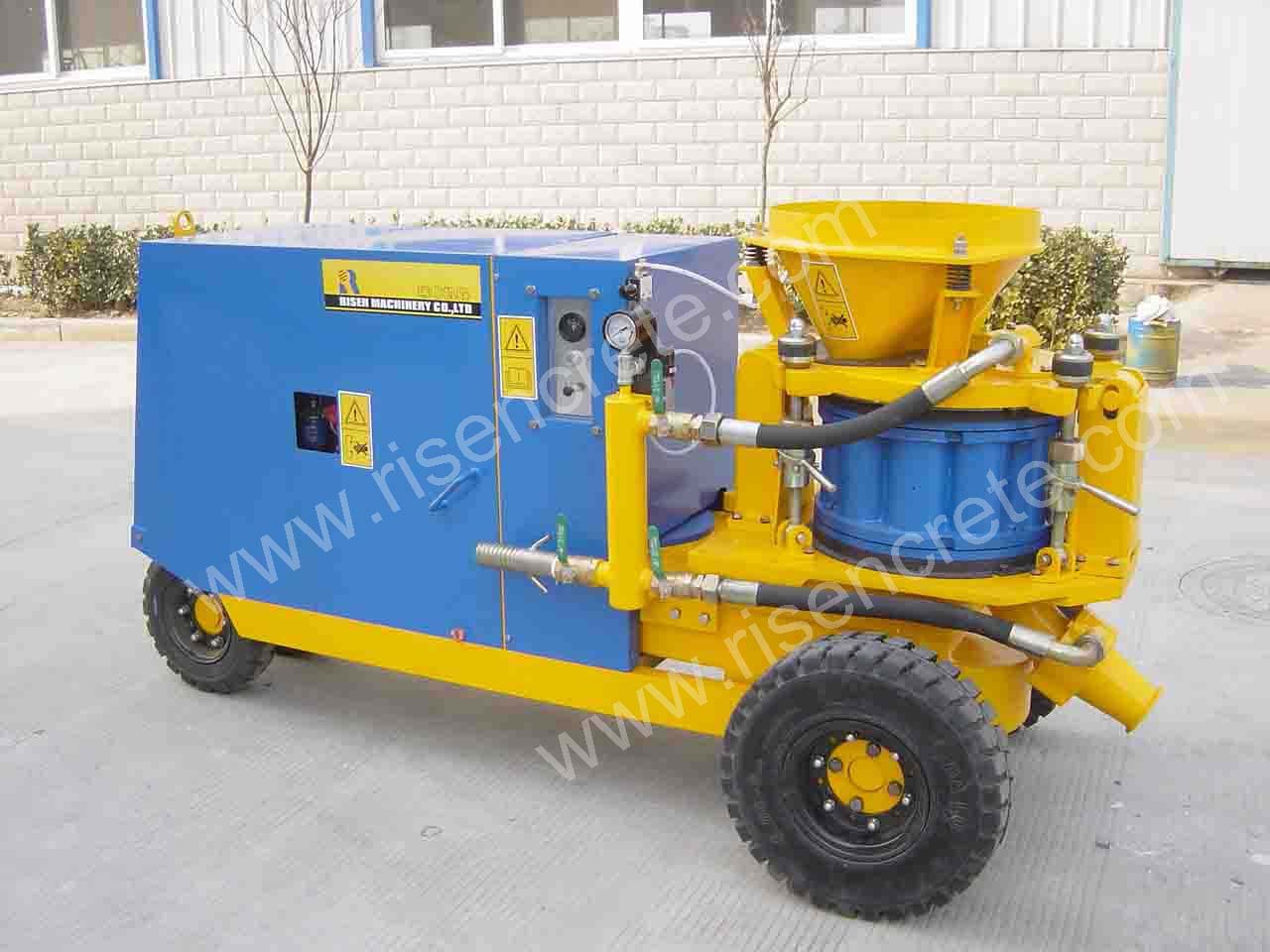 RISEN PZ-9 Diesel Dry-mix Sprayed Concrete Machine