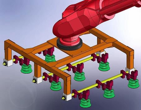 Robot Vacuum End Effector