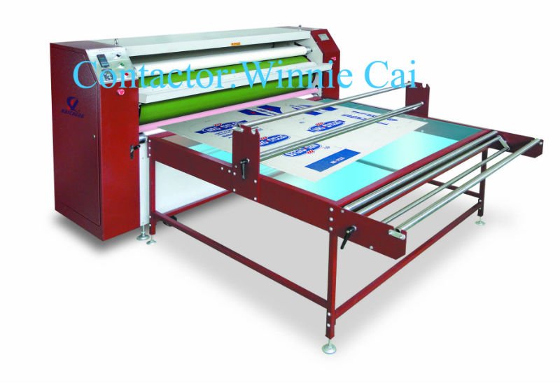 roller sublimation heat transfer printing machine