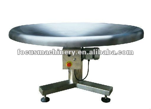 Rotary collecting table