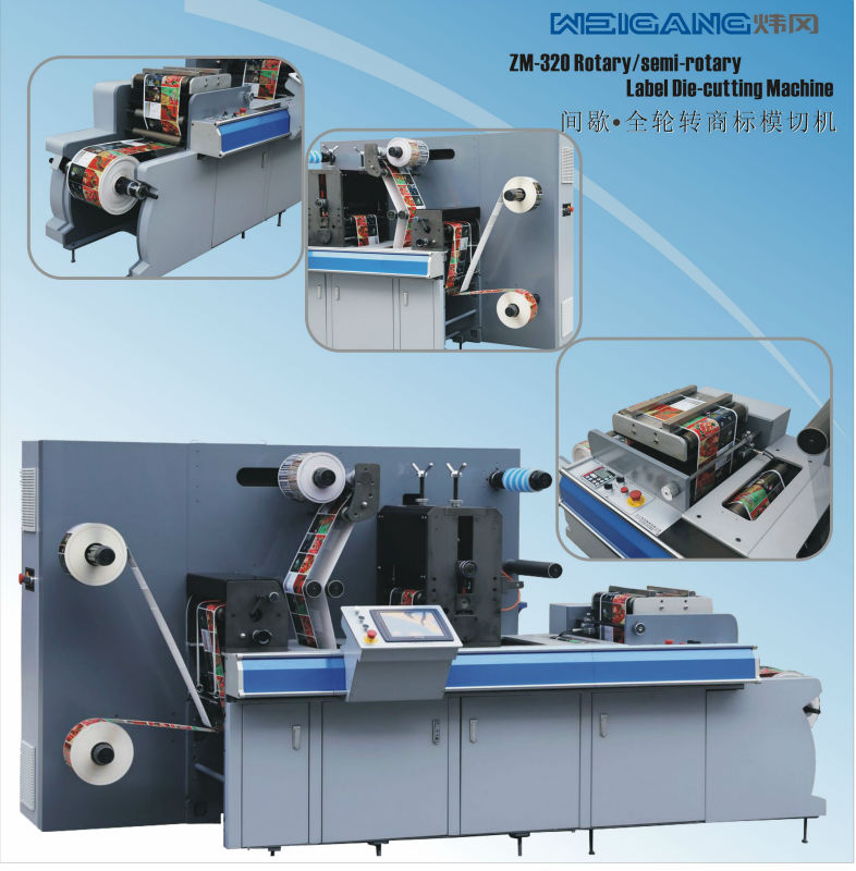 rotary die cutting and sheeting