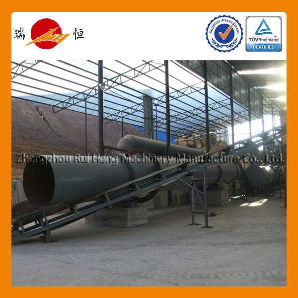 Rotary fertilizer dryer machine with best price and good quality