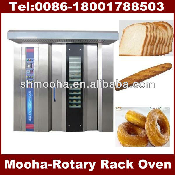 rotating bakery ovens (304 stainless steel,CE,new design)