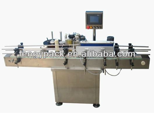 Round bottle labeling machine