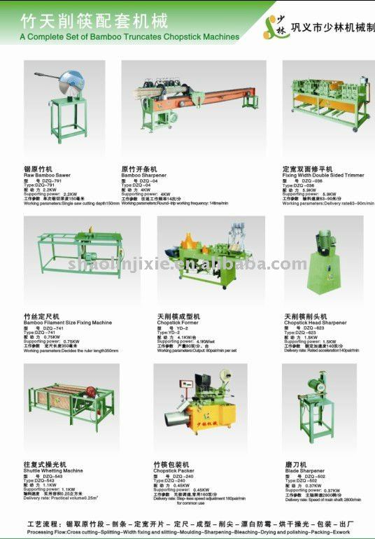 Round chopsticks machine (a complete line) JZK Round chopsticks machine (a complete line)