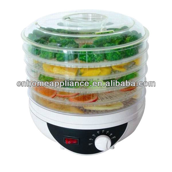 Round Food Dehydrator With Adjustable Temperature