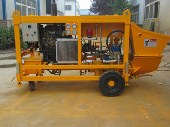 RPB7 Wet Mix Shotcrete Machine with diesel motor