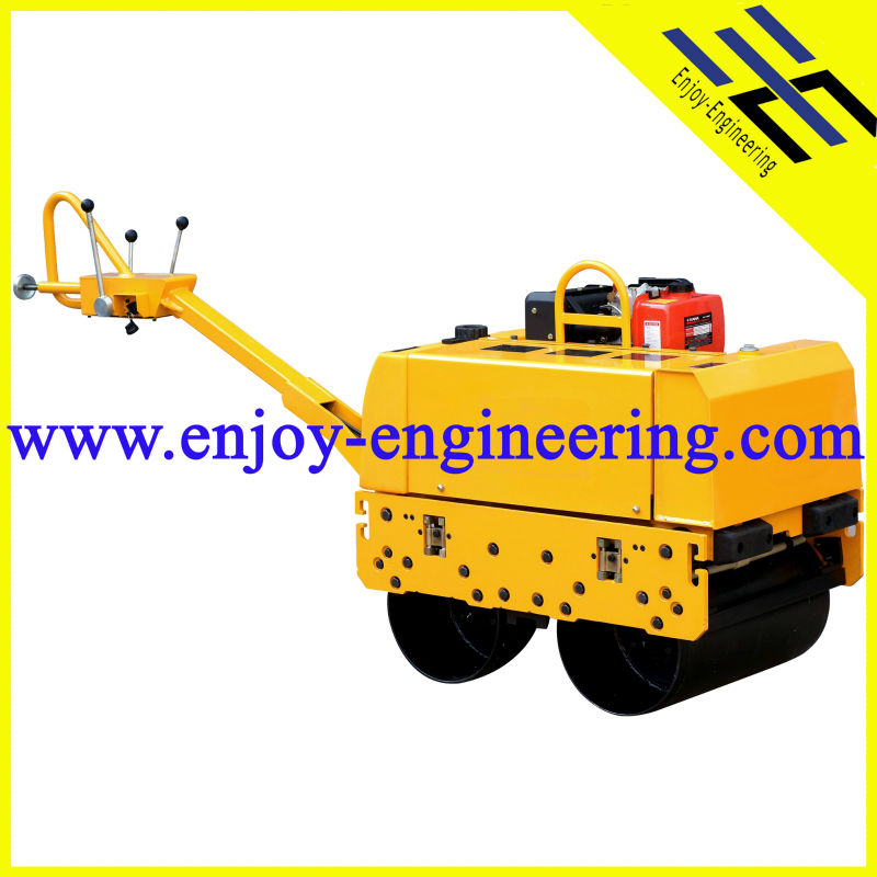 RRD600 walk behind vibratory double drum road roller