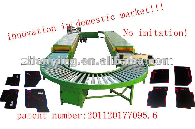 rubber cars mat machine/PVC car mat produce line