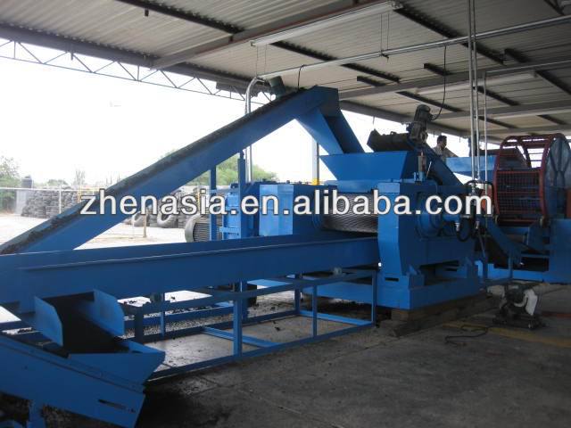 rubber crusher for waste tyre shred