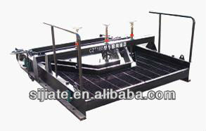 rubber paver machine