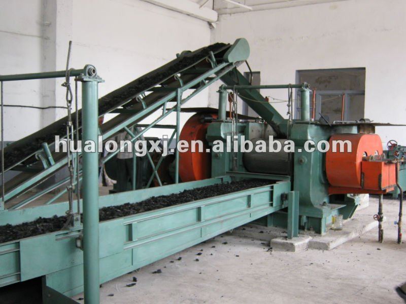 rubber powder production line machinery and recalimed rubber production line