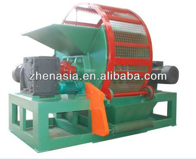 rubber Tire crusher/shredder machine