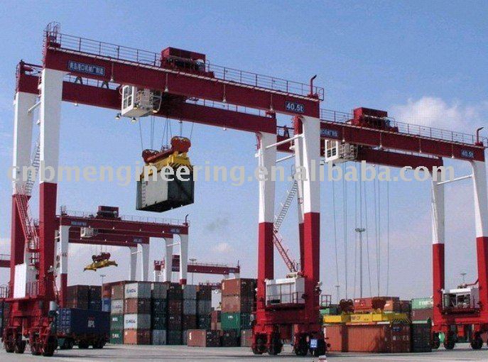 Rubber Tyred Gantry Crane / RTG Crane