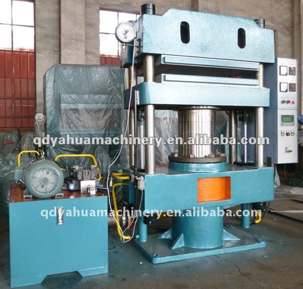 Rubber Vulcanizing Moulding Press/Column Type Rubber Curing Press Machine/PLC Control Rubber Vulcanizing Machine