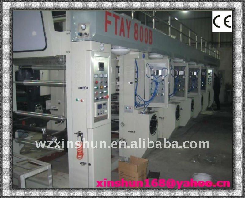 Ruian Xinshun 6Colors Gravure Printing Machine
