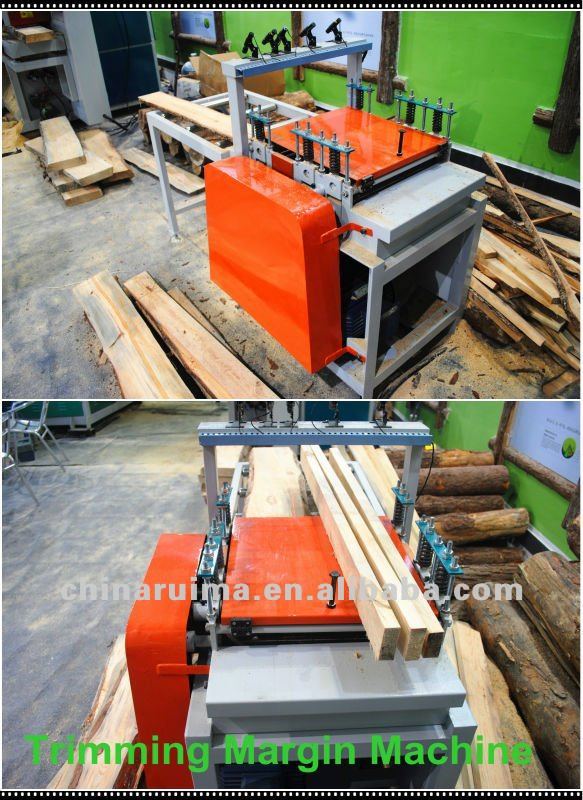 RUIMA wood cutting saw Trimming margin machine wood log cutting saw MJ-4005 total power 6.05kw